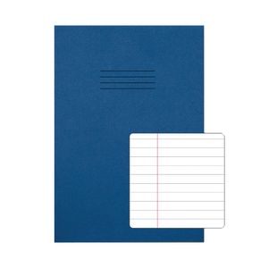 Rhino Exercise Book 8mm Ruled 80P A4 Dark Blue (Pack of 50) VC48426