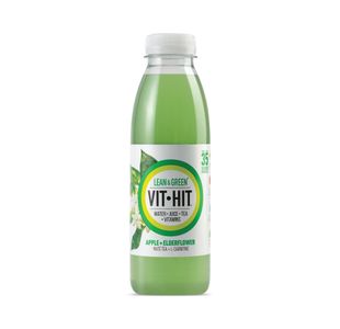 Vit-Hit Lean and Green Apple/Elderflower Bottle 500ml (Pack of 12) VIT4D