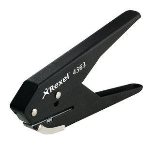Rexel S120 Single Hole Plier Punch 20 Sheet Black 20120041