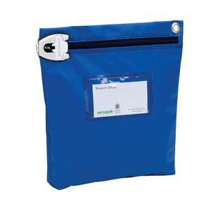 Versapak High Security Pouch 267x267x50mm Blue CCB1T2SEAL