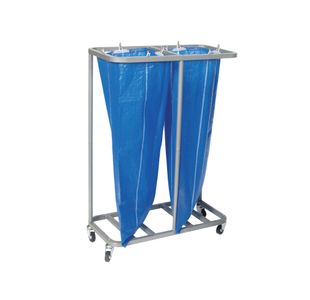 GoSecure Double Sack Holder Silver SH2SIL