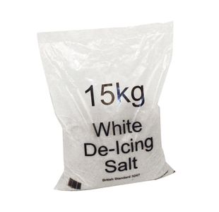 White Winter 15kg Bag De-Icing Salt (Pack of 10) 383498