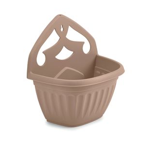 Whitefurze 32cm Athens Wall Planter Taupe G07W32TP