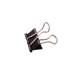 Clipper Foldback Clip 50mm Black Pack of 10 WS23670