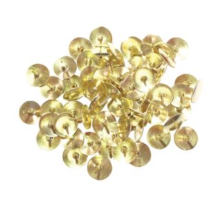 Brass Drawing Pins 11mm Pack of 1000 WS26320