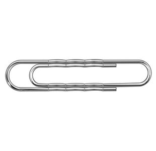 Paperclips Giant Wavy 73mm (100 Pack) 32501