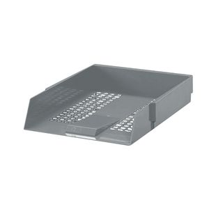 Contract Grey Letter Tray Plastic/Mesh Construction WX10054A