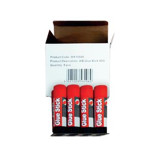 Large Solvent Free Glue Stick 40g (8 Pack) WX10506