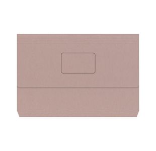 Document Wallet 220gsm Foolscap Buff (Pack of 50) 45912PLAI
