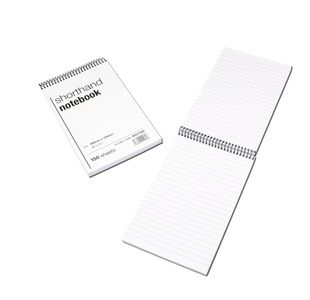 Spiral Shorthand Notebook 150 Leaf (Pack of 10) WX31002