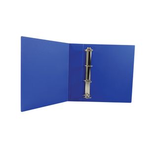 4 D-Ring Presentation Binder Blue 75mm Spine 50mm Capacity (Pack of 10) WX47662