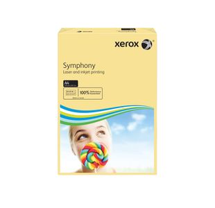 Xerox Symphony A4 Paper 80gsm Pastel Ivory (Pack of 500) 003R93964