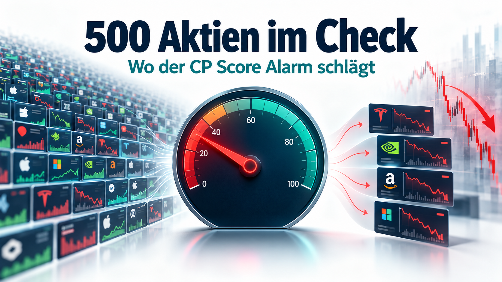 500 Aktien im Check: Wo der CP-Score jetzt Alarm schlägt