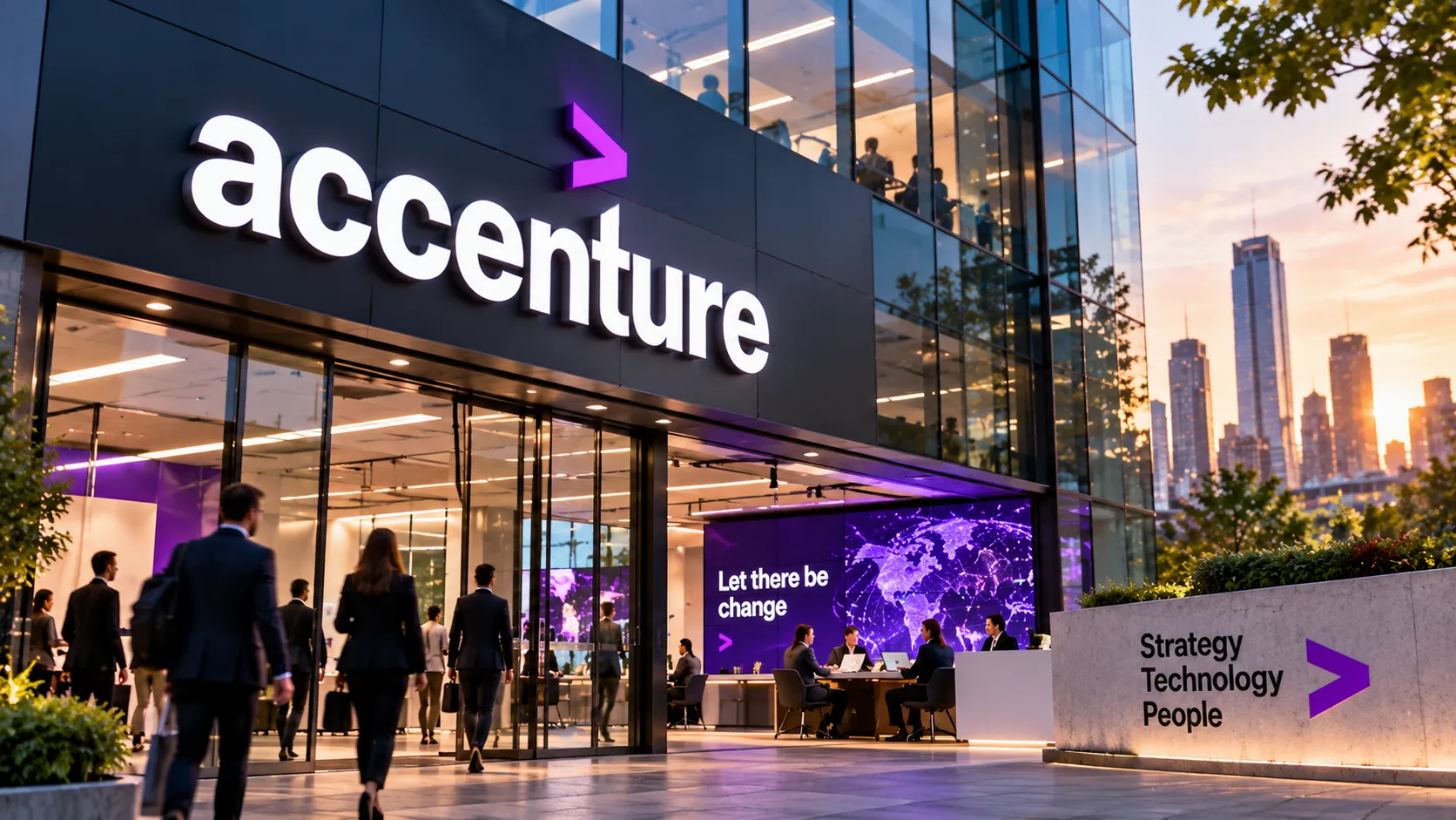 Mehr über den Artikel erfahren Accenture-Aktie springt um 16 % an: Starke KI-Nachfrage treibt Quartalszahlen
