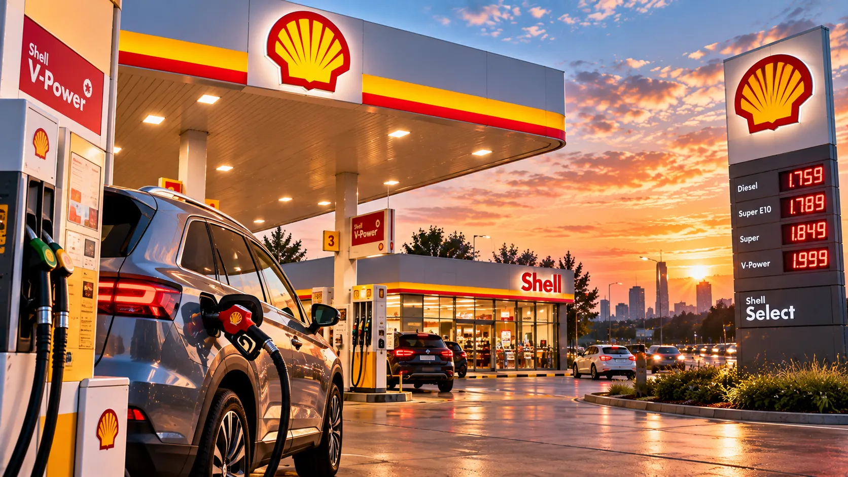 Shell-Tankstelle