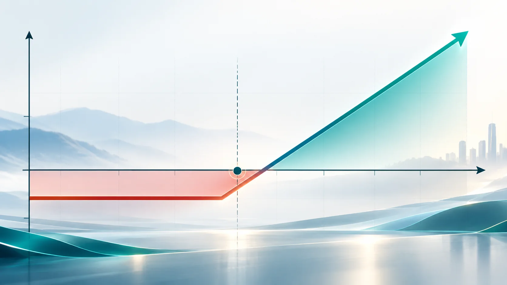 Payoff-Diagramm der Optionsstrategie Long Call